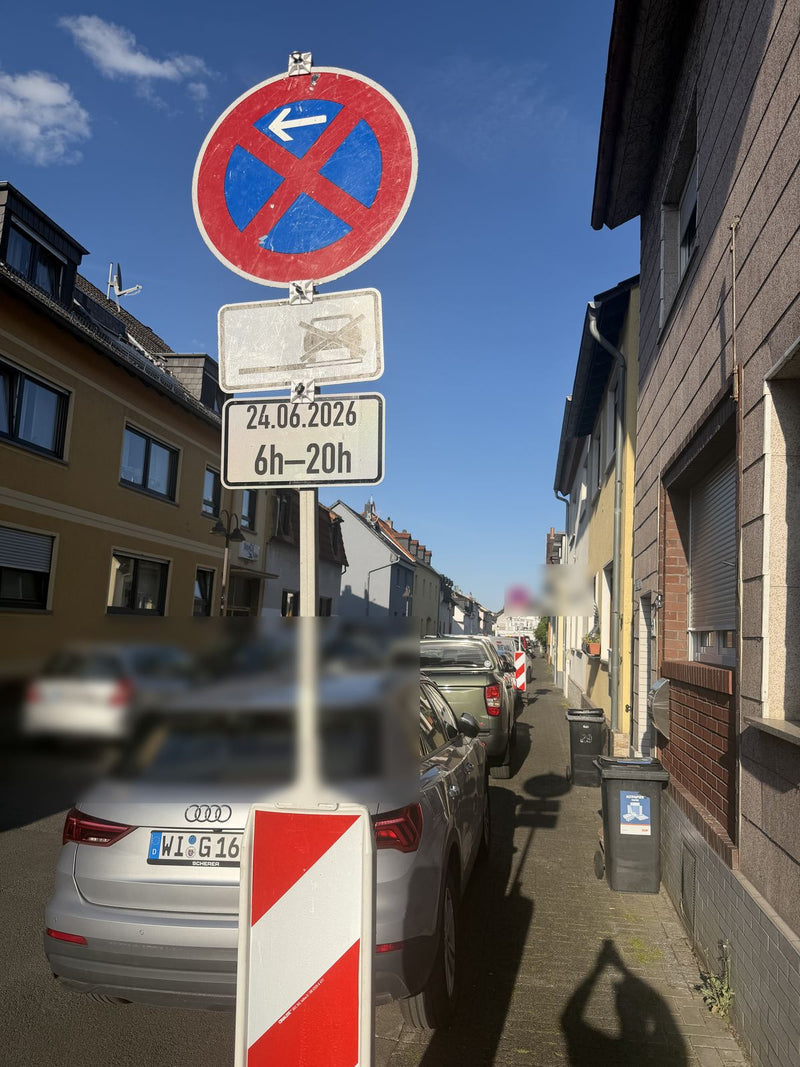Halteverbot buchen